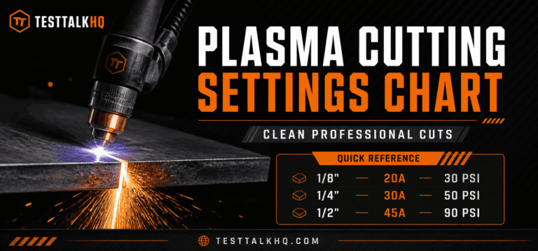 Plasma Cutting Settings Chart: Complete Guide for Clean, Professional Cuts