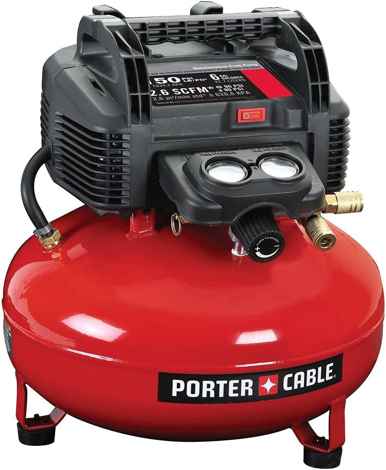 PORTER-CABLE 6-gallon pancake compressor