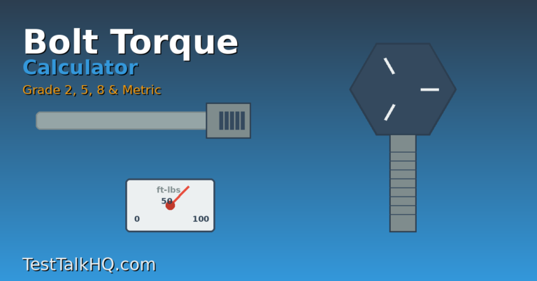 Bolt Torque Calculator