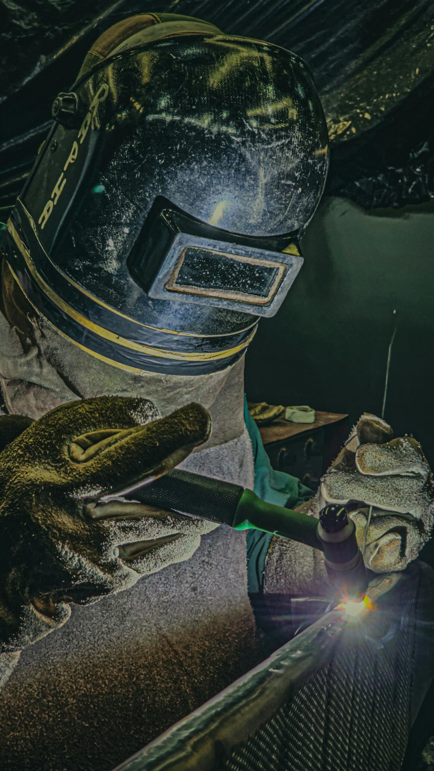 Professional TIG welding showing precision and control for quality work