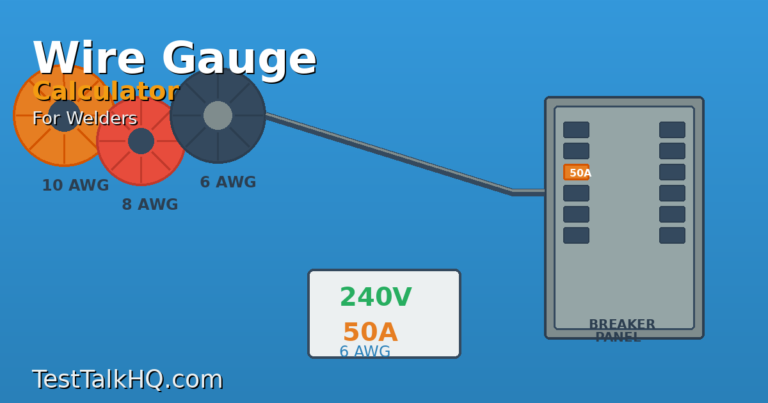 Wire Gauge Calculator for Welders