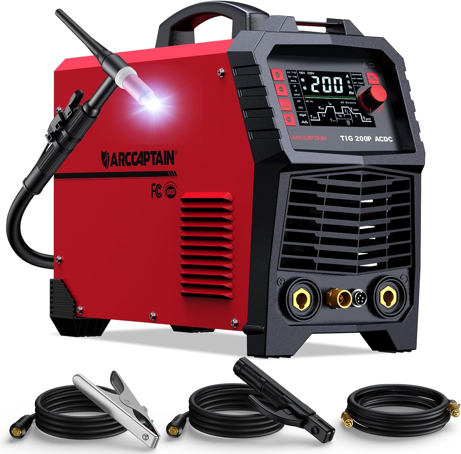 ARCCAPTAIN AC/DC TIG welder