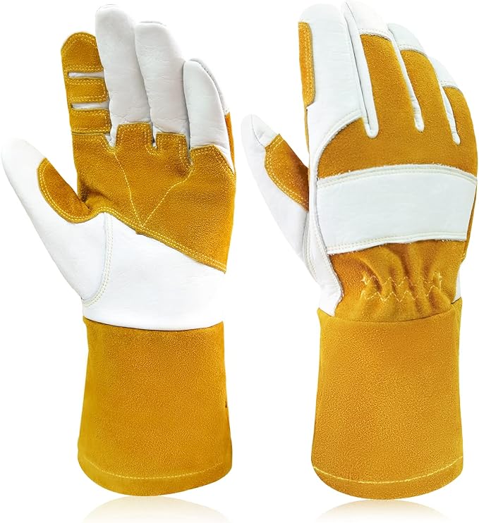 Intra-FIT cowhide MIG welding gloves