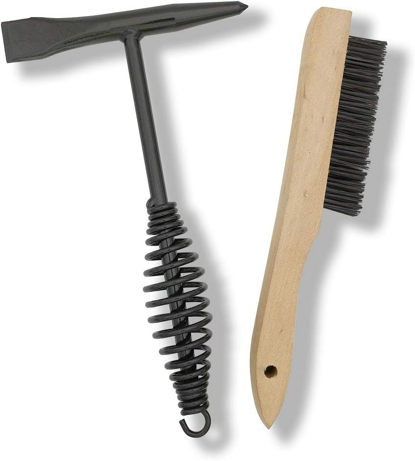 VASTOOLS chipping hammer with wire brush