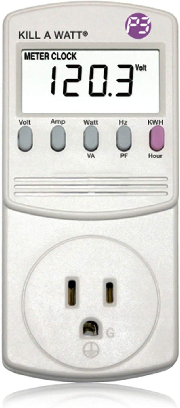 P3 Kill A Watt electricity usage monitor