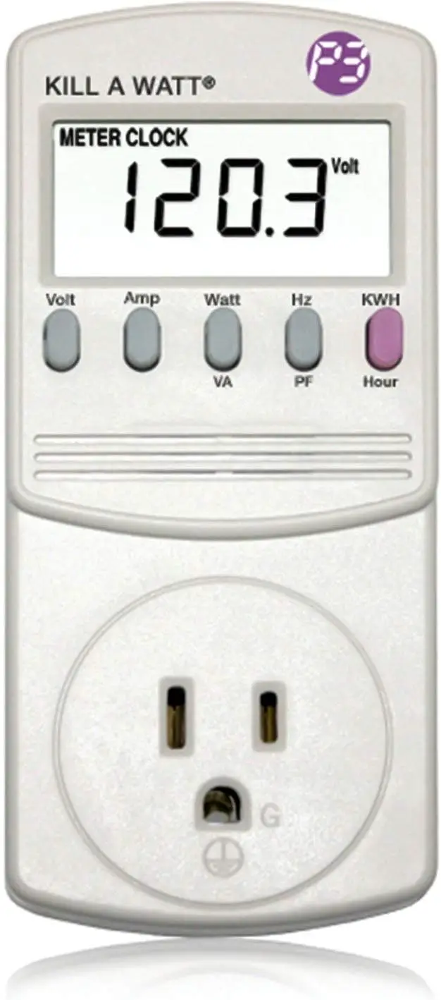 P3 Kill A Watt electricity usage monitor