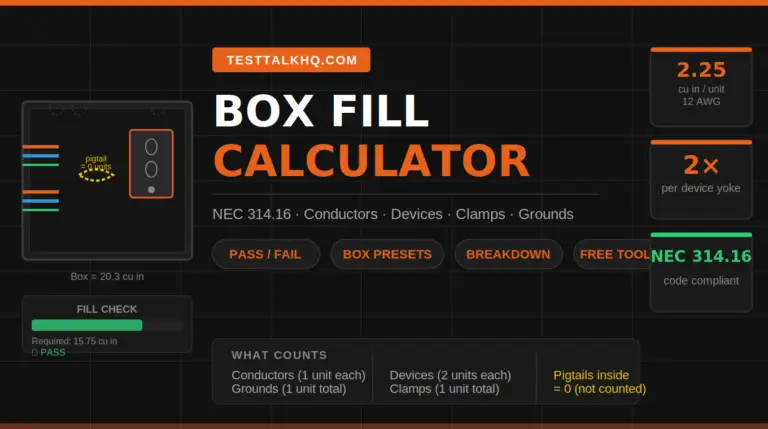 Box Fill Calculator