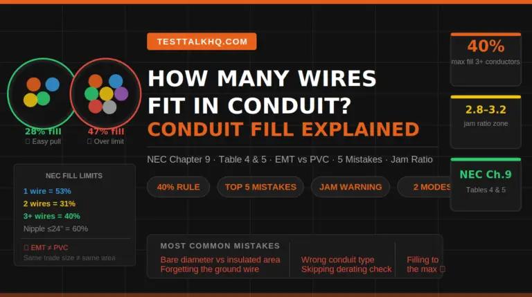 Conduit Fill Explained the Right Way