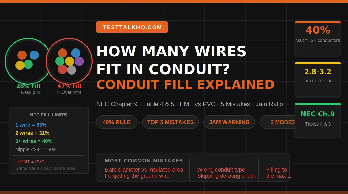 Conduit Fill Explained the Right Way