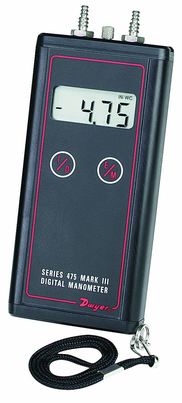 Dwyer Series 475 Mark III digital manometer