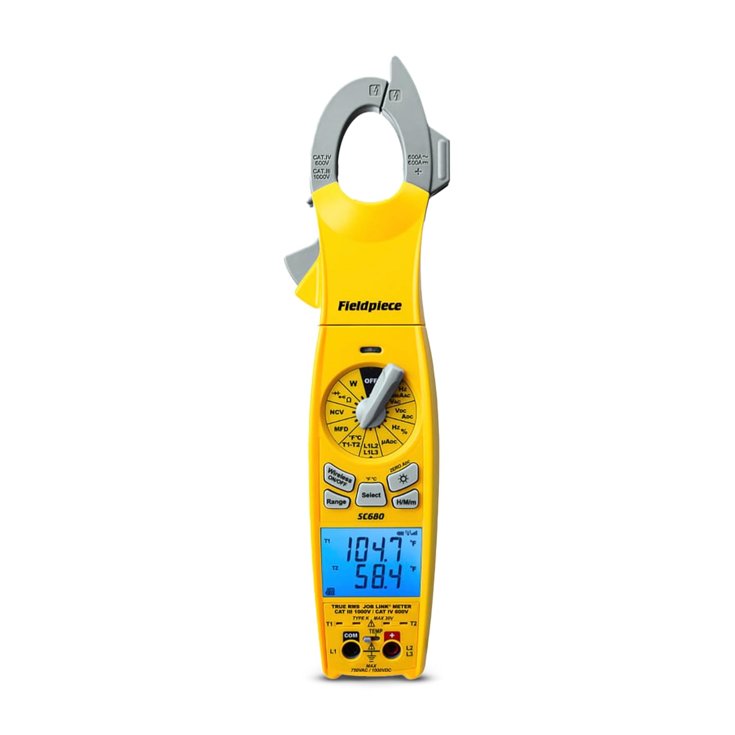 Fieldpiece SC680 wireless clamp meter