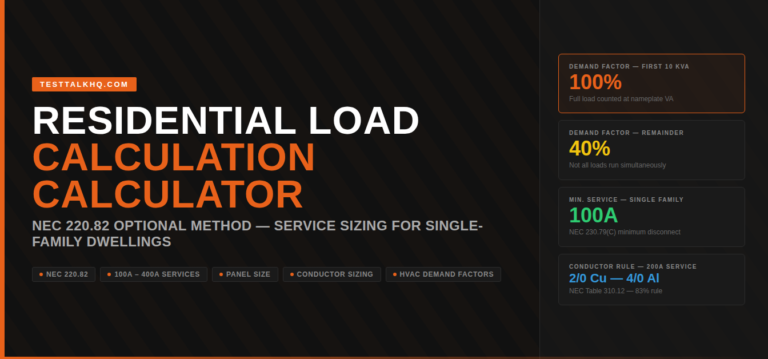 Residential Load Calculator