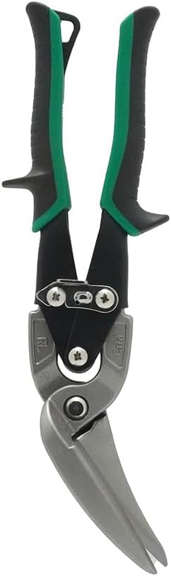Malco AV73 long cut right offset metal cutting snip