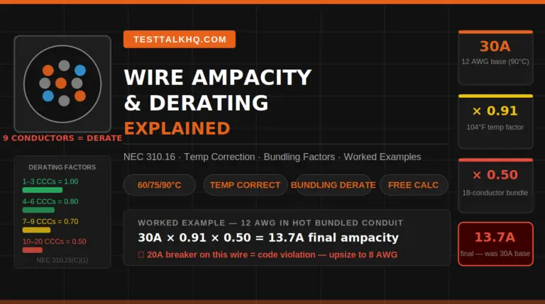 wire ampacity article