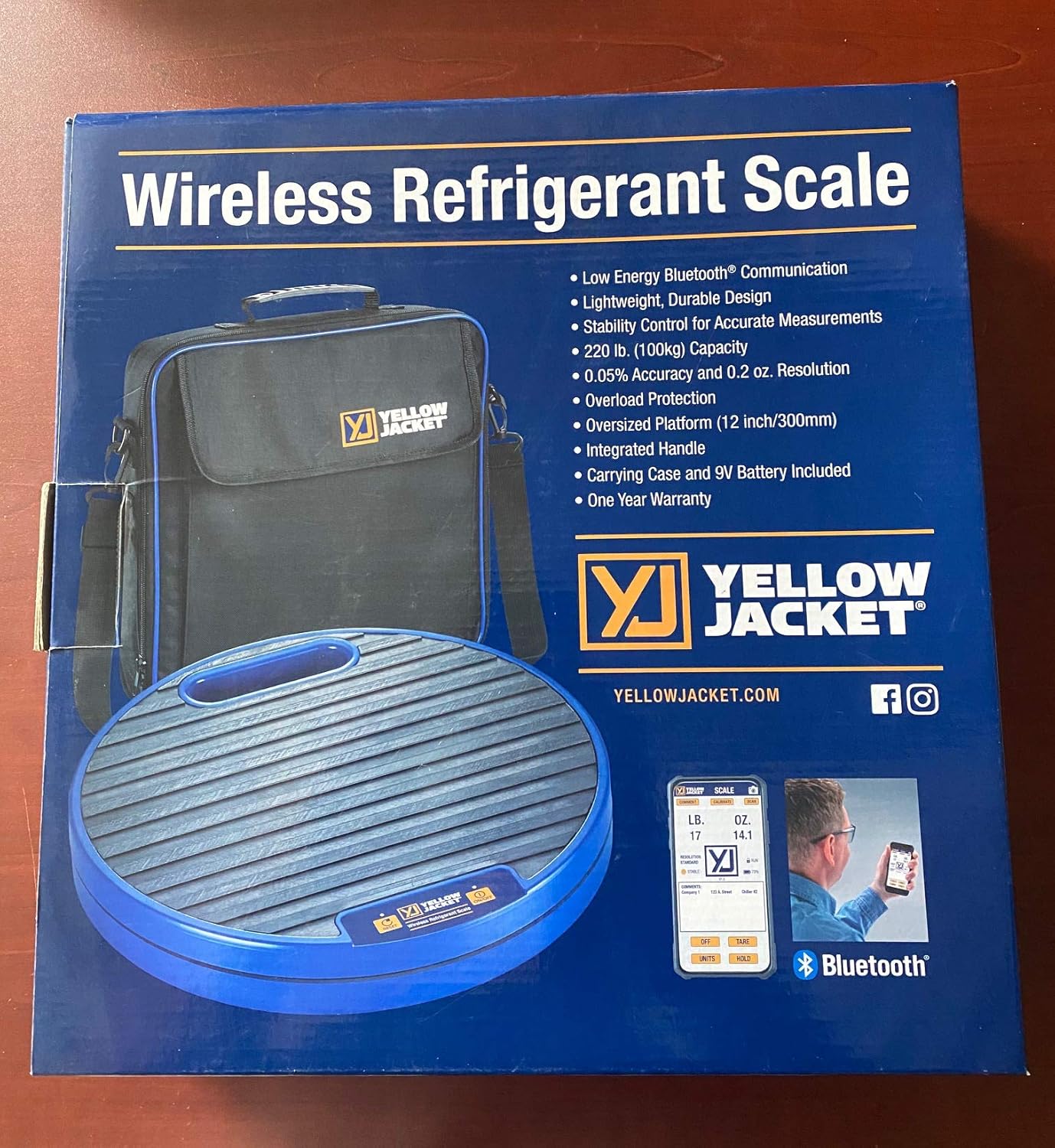 Yellow Jacket 68864 wireless refrigerant scale