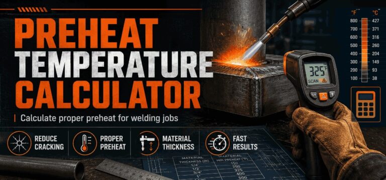 preheat temperature calculator