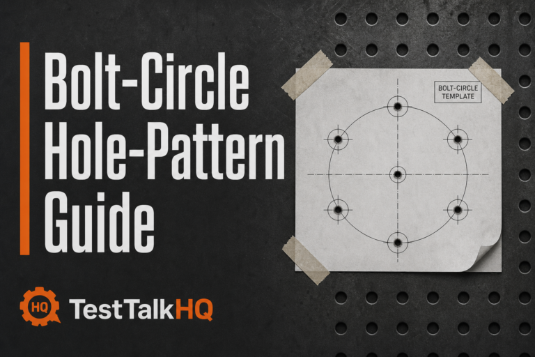 Bolt-Circle / Hole-Pattern Guide — Print, Mark, and Drill