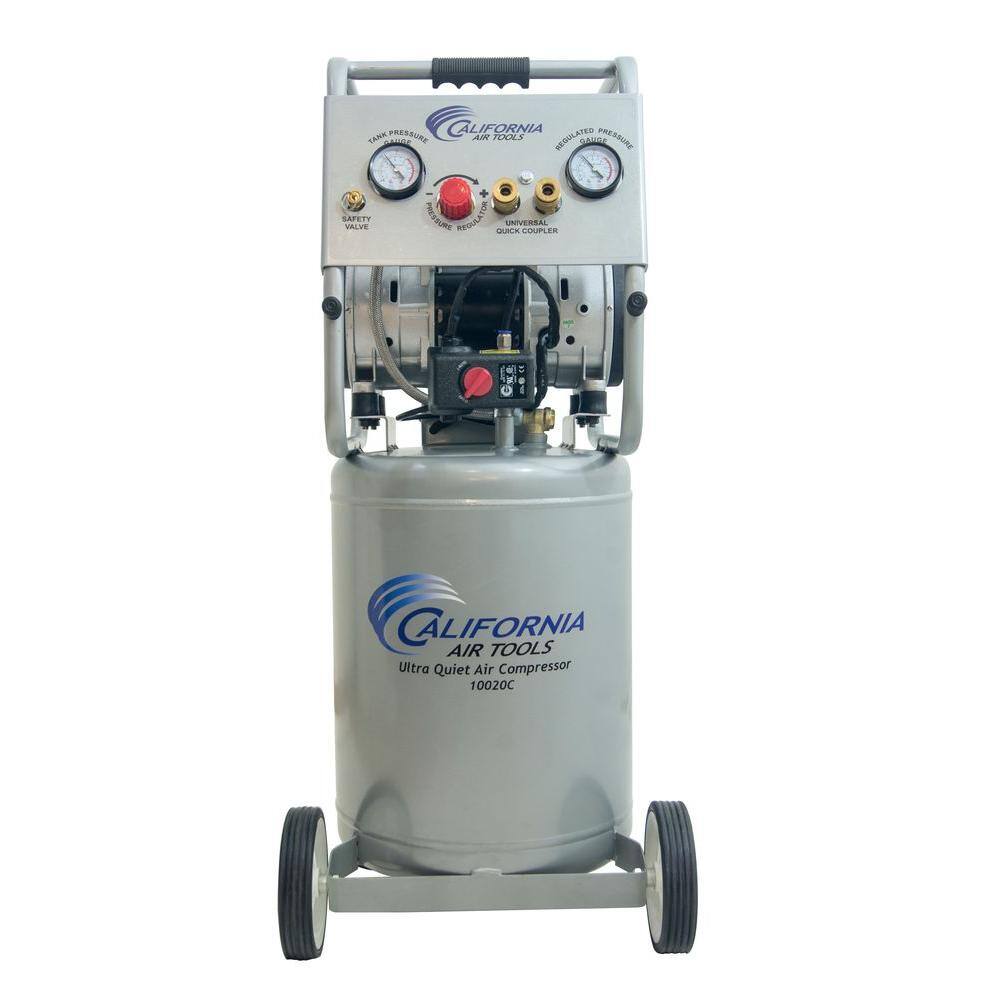 California Air Tools 10020CAD 10 gallon compressor with automatic tank drain