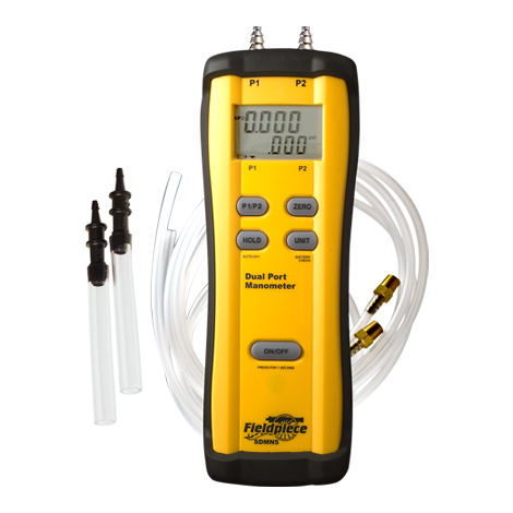 Fieldpiece SDMN5 dual-port manometer