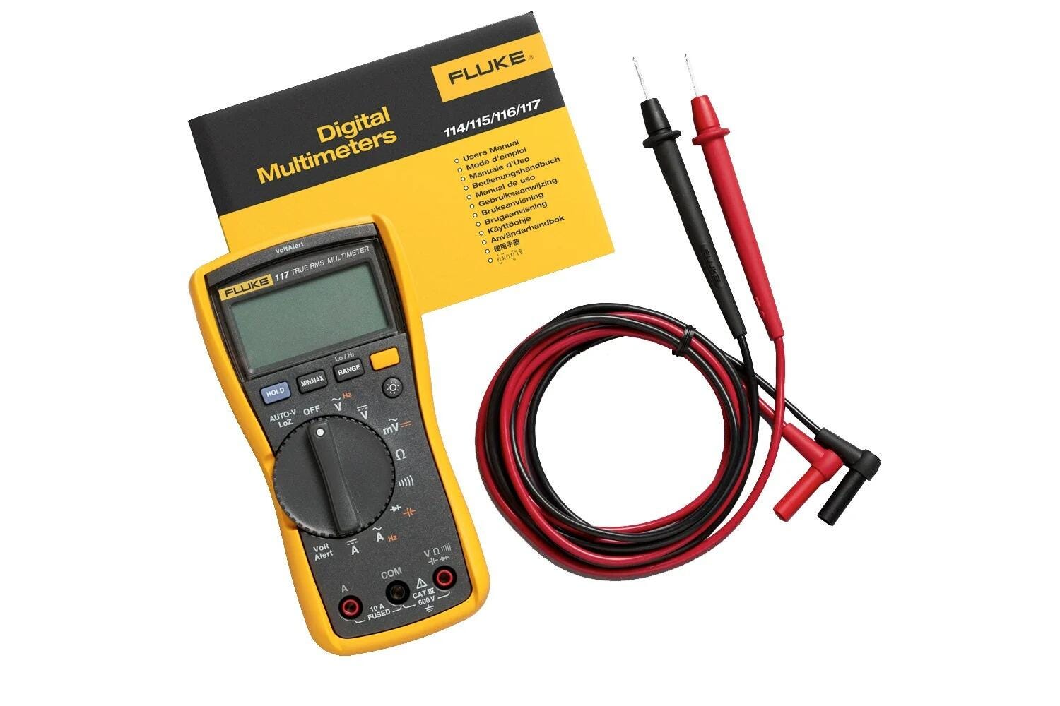 Fluke 117 Digital Multimeter Non-Contact AC Voltage