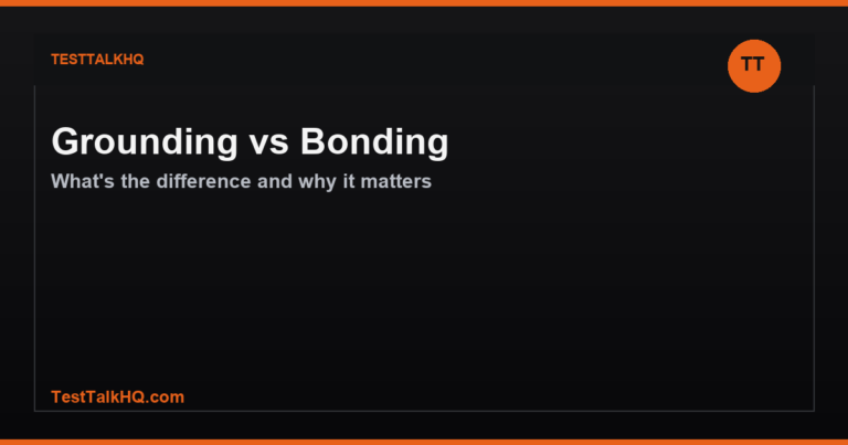 Grounding vs. Bonding — What’s the Difference and Why It Matters
