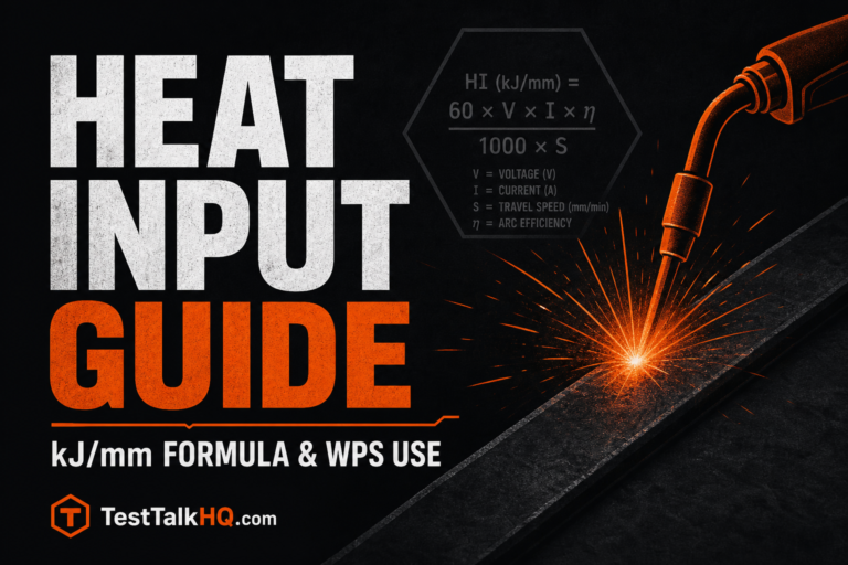 Heat Input Guide — Formula, High vs Low HI & WPS Limits