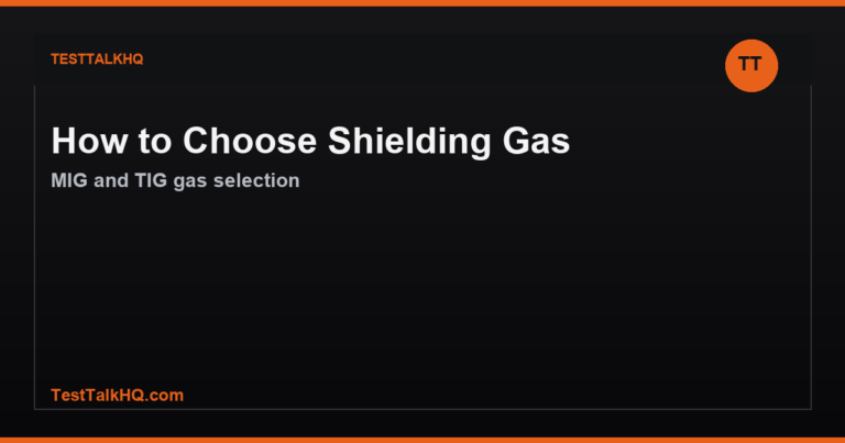 How to Choose Shielding Gas for MIG and TIG Welding