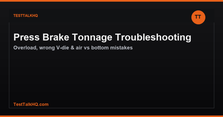 Tube Bending Troubleshooting — Wall Thinning, Wrinkling & Springback