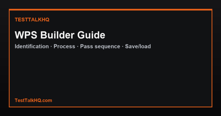 WPS Builder Guide — Fill Every Section & Export a Template
