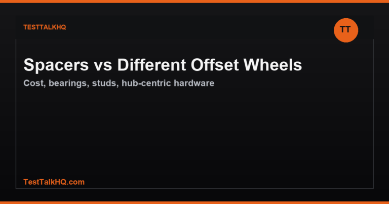 Wheel Spacers vs Different Offset Wheels