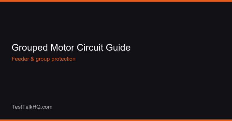 Grouped Motor Circuit Sizing Guide — Multiple Motors One Feeder (NEC 430.24 / 430.53)