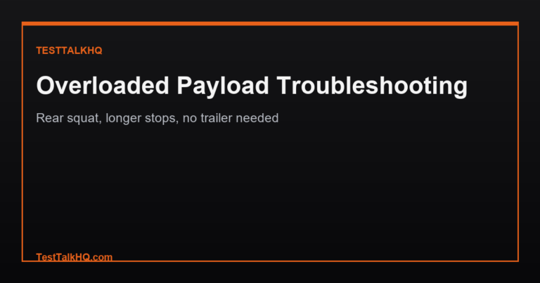 Overloaded Payload Troubleshooting
