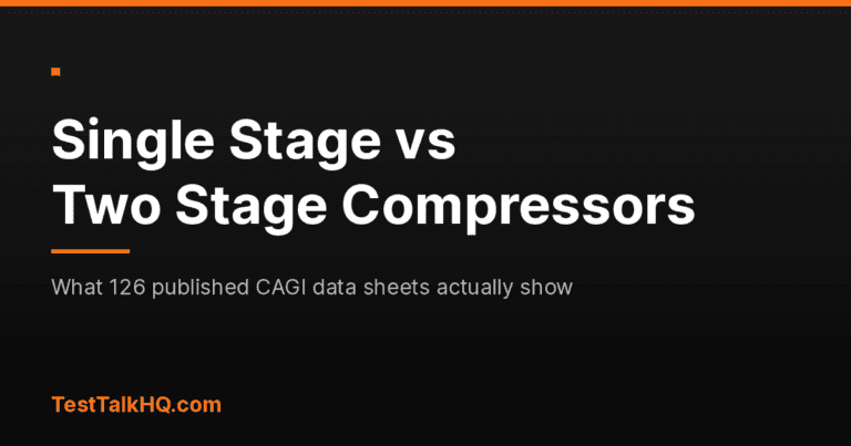 Single-Stage vs Two-Stage Air Compressors: What the Data Shows