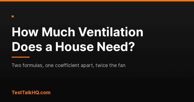 How Much Ventilation Does a House Need?