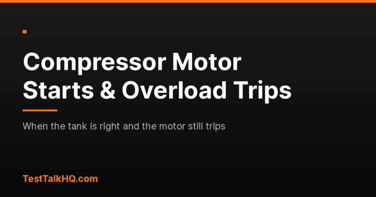 Compressor Motor Starts and Overload Trips: Troubleshooting the Cycle