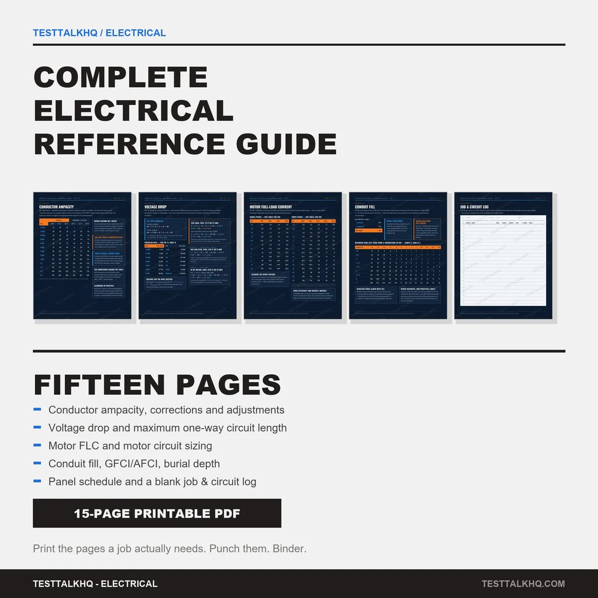Complete Electrical Reference Guide