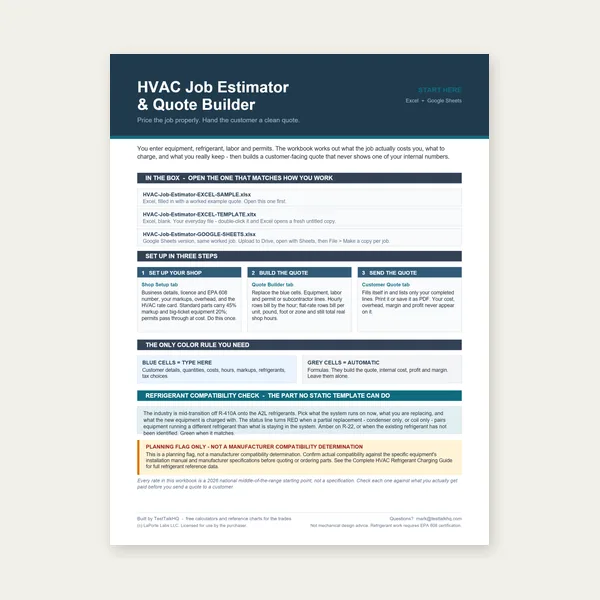 HVAC Job Estimator