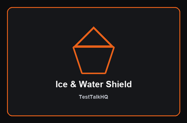 Grace Ice and Water Shield self-adhering membrane roll