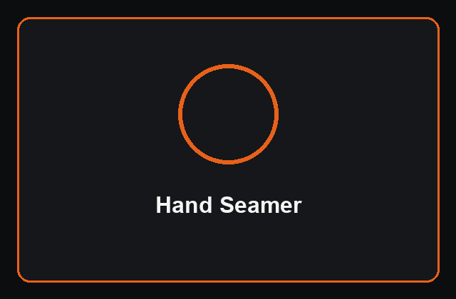 Malco S2R three inch hand seamer