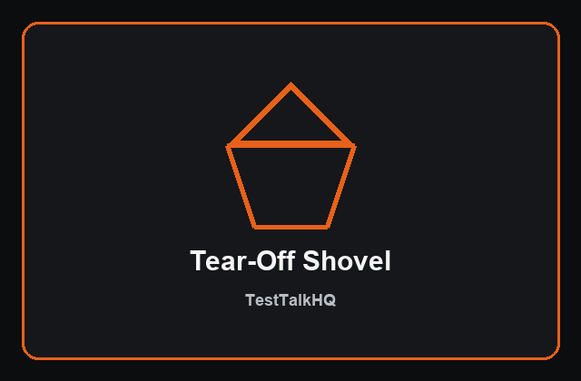 Roofing tear-off shovel