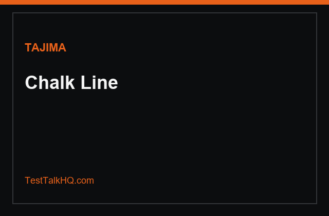 Tajima Chalk-Rite jam free chalk line