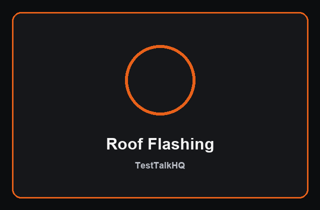 Oatey no-caulk roof vent flashing