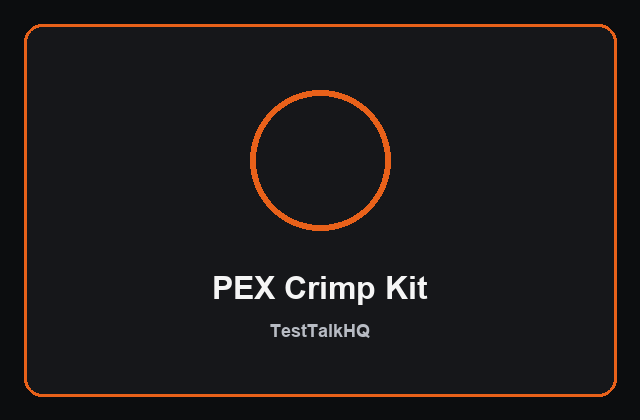 iCrimp PEX crimp tool kit